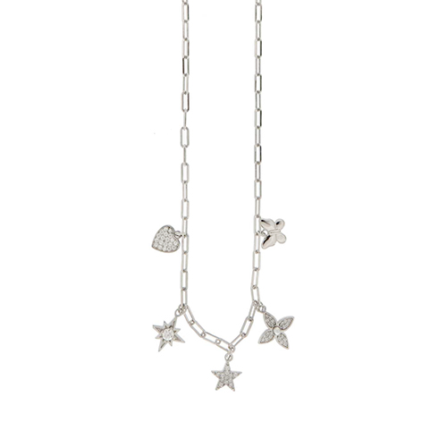 Collana Cuori Milano Donna - Diamonds and Jewels